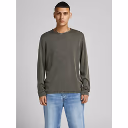 Jack & Jones 12174001, Adult, Green, L, Cotton, Do not bleach, Do not tumble dry