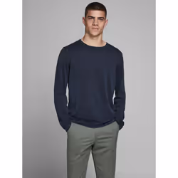 Jack & Jones 12174001, Adult, Blue, L, Cotton, Do not bleach, Do not tumble dry