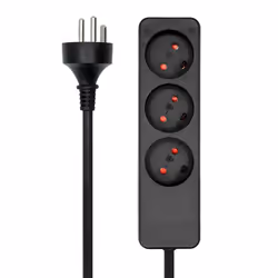 ProXtend Danish Power Strip 3-way 3M