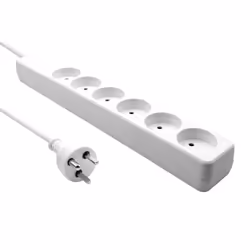 ProXtend Danish Power Strip 6-way 1M