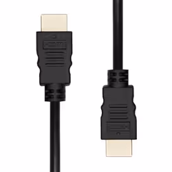 ProXtend HDMI 2.0 Cable 0.5m, 0.5 m, HDMI Type A (Standard), HDMI Type A (Standard), 4096 x 2160 pixels, 18 Gbit/s, Black