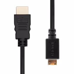 ProXtend HDMI to Mini HDMI 0.5m, 0.5 m, HDMI Type A (Standard), HDMI Type C (Mini), 3840 x 2160 pixels, 10.2 Gbit/s, Black