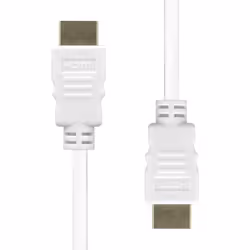 ProXtend HDMI 1.4 Cable 0.5m White, 0.5 m, HDMI Type A (Standard), HDMI Type A (Standard), 3840 x 2160 pixels, 10.2 Gbit/s, W ...
