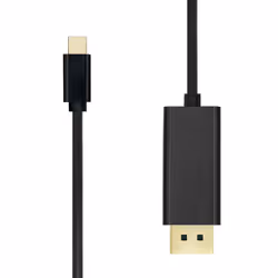 ProXtend USBC-DP-001 video cable adapter 1 m USB Type-C DisplayPort Bl