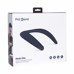 ProXtend Neck One Stereo portable speaker Black 3.7 W - Additional view 5