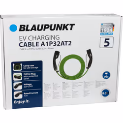Blaupunkt A1P32AT2 electric vehicle charging cable Green Type 2 1 8 m - Additional view 6