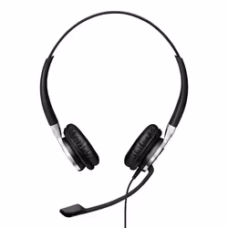 Premium. wired. double-sided headset optimized for use with high impedance/narrowband desk phones. Designed for contact cente ...