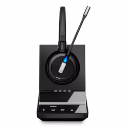 Single-sided. wireless DECT headset with dual connectivity and three wearing styles. for professionals using PC/softphone and ...