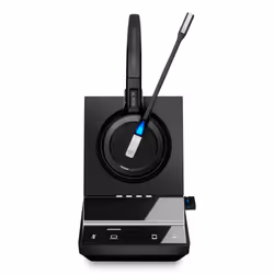 Double-sided. wireless DECT headset with dual connectivity for professionals using PC/softphone and desk phone. Super wideban ...