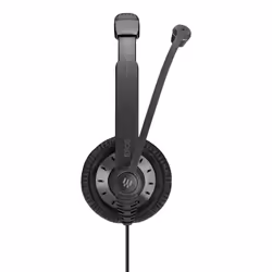Wired. double-sided headset with 3.5 mm jack and USB connectivity and EU Noise at Work limiter. Ideal headset for office prof ...