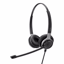 Premium. wired. double-sided headset with connectivity to PC/softphone or mobile devices using USB or 3.5 mm jack. Designed f ...