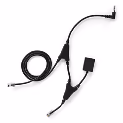 In combination with the Alcatel-Lucent EHS-compatible phones. the CEHS-AL 02 cable for electronic hook switch is compatible w ...