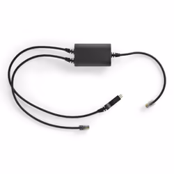 In combination with the Polycom EHS-compatible phones. the CEHS-PO 01 cable for electronic hook switch is compatible with the ...
