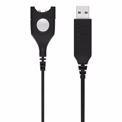 The USB-ED 01 is a Sennheiser sound card cable which allows you to connect a Sennheiser Easy Disconnect headset to a PC.The c ...