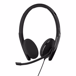 Wired. double-sided headset with USB connectivity. Microsoft Teams certified and optimized for UC professionals. Work your wa ...