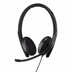 Wired. double-sided headset with 3.5 mm jack USB-C connectivity. Microsoft Teams certified and optimized for UC. Work your wa ...