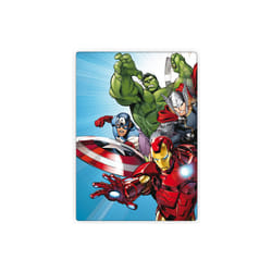 Marvel Avengers Fleece Throw Blanket 100 x 140 cm. Iron Man Thor Cap