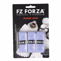 Forza Super Grip Badminton Racket Anti Slip Absorbent Tennis Replacement Tape - 3 Pcs, Purple