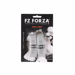 Forza Soft Racket Grip Anti Slip Absorbent Badminton Pickleball Tennis Tape - 2 Pcs, Pink