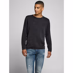 Jack & Jones 12174001, Adult, Black, M, Cotton, Do not bleach, Do not tumble dry