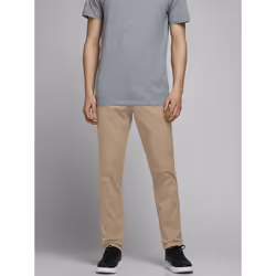 Jack & Jones 12180705, Chino, Adult, Beige, Blue, Cotton, Elastane, Do not bleach, Natural drying