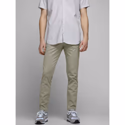 Jack & Jones 12180705, Chino, Adult, Black, Green, Cotton, Elastane, Do not bleach, Natural drying
