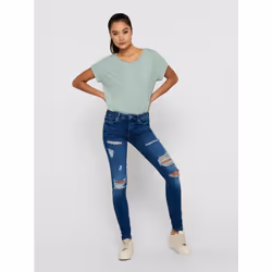 ONLY 15106662 T-shirt Round neckline Short sleeve Elastane, Polyester, Viscose - Additional view 5