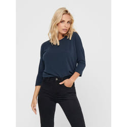 ONLY 15157920 Top (garment) Round neckline Long sleeve Elastane, Polyester, Viscose