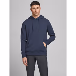Jack & Jones 12182537, Adult, Blue, L, Cotton, Polyester, Do not bleach, Do not dry-clean