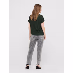ONLY 15106662 T-shirt Round neckline Short sleeve Elastane, Polyester, Viscose