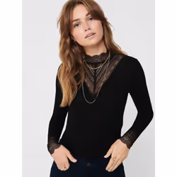 ONLY 15207788 Top (garment) Long sleeve Elastane, Viscose - Additional view 6