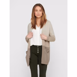 ONLY 15158746, Cardigan, Adult, Female, Beige, Sand, S