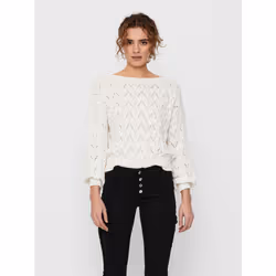 ONLY 15222853, Pullover, Adult, Female, White, Cloud Dancer, XS