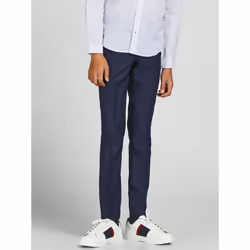 Jack & Jones 12182246, Male, Adult, Blue, 146 cm, Elastane, Polyester, Wool, Do not bleach