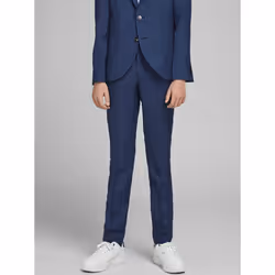 Jack & Jones 12182246, Male, Adult, Blue, 140 cm, Elastane, Polyester, Wool, Do not bleach