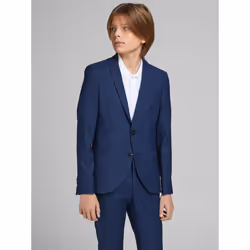 Jack & Jones 12182245, Male, Elastane, Polyester, Wool, Blue