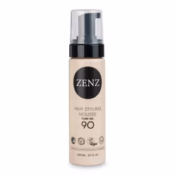 ZENZ Organic No.90 Volume Mousse Pure, Hair mousse, Women, 200 ml, All hair, Volumizing, All colours