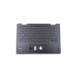 Grey palmrest with UKE keyboard assembly for Lenovo Thinkpad X1 Yoga