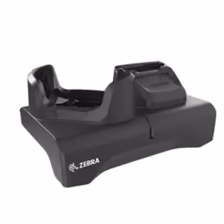 Single-slot charge-only ShareCradle kit. Charges a single device and any TC53/TC58 spare Li-ion battery.