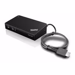 The ThinkPad OneLink+ Dock. powered by Lenovo’s revolutionary OneLink+ technology. transforms your new ThinkPad into a full-f ...