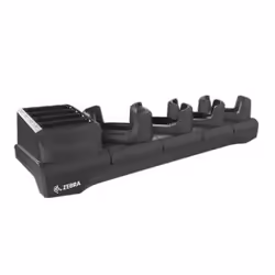 Five-slot charge/EthernetShareCradlekit. Charges five devices with network speeds of up to 1 Gbps.