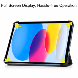 CoreParts TABX-IP10-COVER1 tablet case 27.7 cm (10.9") Flip case Black - Additional view 4