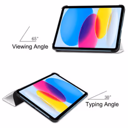 CoreParts TABX-IP10-COVER6 tablet case 27.7 cm (10.9") Flip case White - Additional view 3