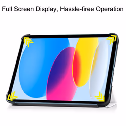 CoreParts TABX-IP10-COVER6 tablet case 27.7 cm (10.9") Flip case White - Additional view 4