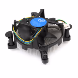 Intel E97379-003. Type: Air cooler. Product colour: Aluminium. Black