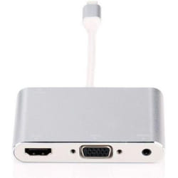 Microconnect LIGHT-HUB4 interface hub Lightning 480 Mbit/s Silver