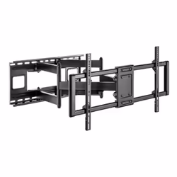 Vivolink VLMW60120A, 2.29 m (90"), 200 x 200 mm, 800 x 400 mm, -5 - 10°, Steel, Black