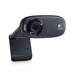 Step up to a better video experience with the Logitech C310. an affordable webcam for your laptop or monitor with features th ...