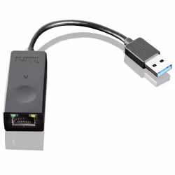 The ThinkPad USB 3.0 Ethernet (4X90E51405) adapter enables Ethernet on systems which do not have Ethernet RJ-45 connector thr ...