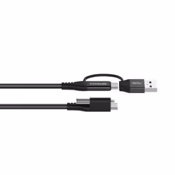 Vivolink PROUSBCMM1.5ADP USB cable USB 3.2 Gen 2 (3.1 Gen 2) 1.5 m USB C Black - Additional view 4